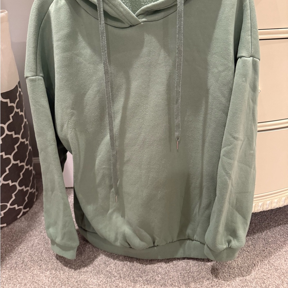 SHEIN Sage Green Hoodie